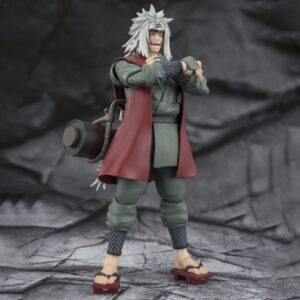 Figura Coleccionable – Jiraiya con Pergamino y Sapo